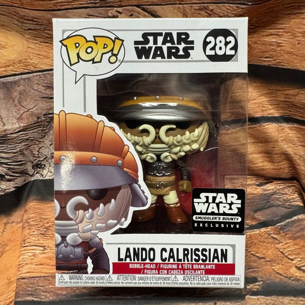 Funko Pop Star Wars Lando Calrissian Skiff Guard 282 Smuggler's Bounty
